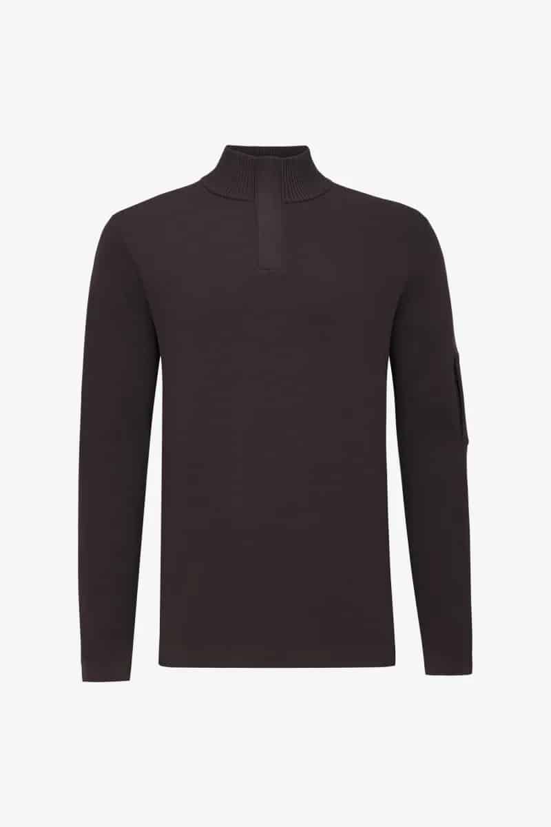 GENTI TURTLE ZIP LONGSLEEVE RED (43260) GENTI TURTLE ZIP LONGSLEEVE RED (43260)