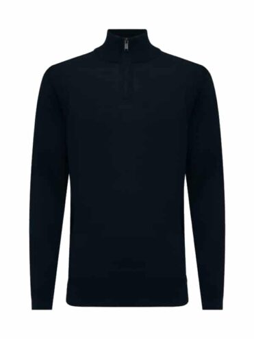 Genti - Turtle Zip Pullover Dunkelblau (43263)