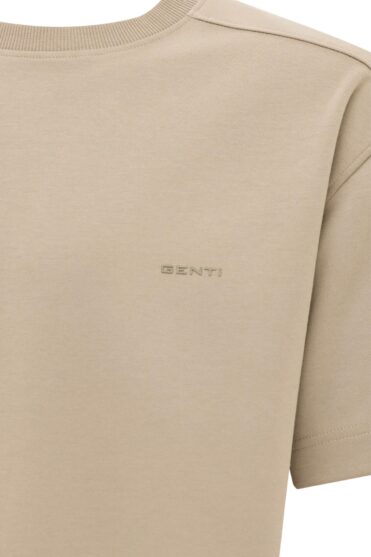 GENTI - T-Shirt mit lässiger Passform sand (43237) GENTI - T-Shirt mit lässiger Passform sand (43237)