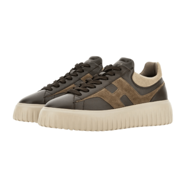 HOGAN - H-Stripes Sneaker bruin (43437)