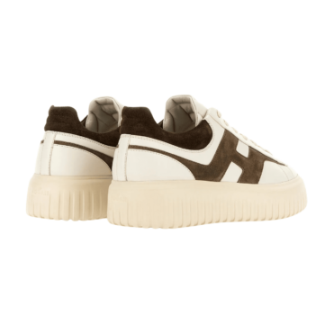HOGAN - H-Stripes Sneaker bruin / beige (43443)