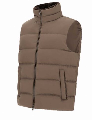 HERNO - Bodywarmer donker taupe (43745) HERNO - Bodywarmer donker taupe (43745)
