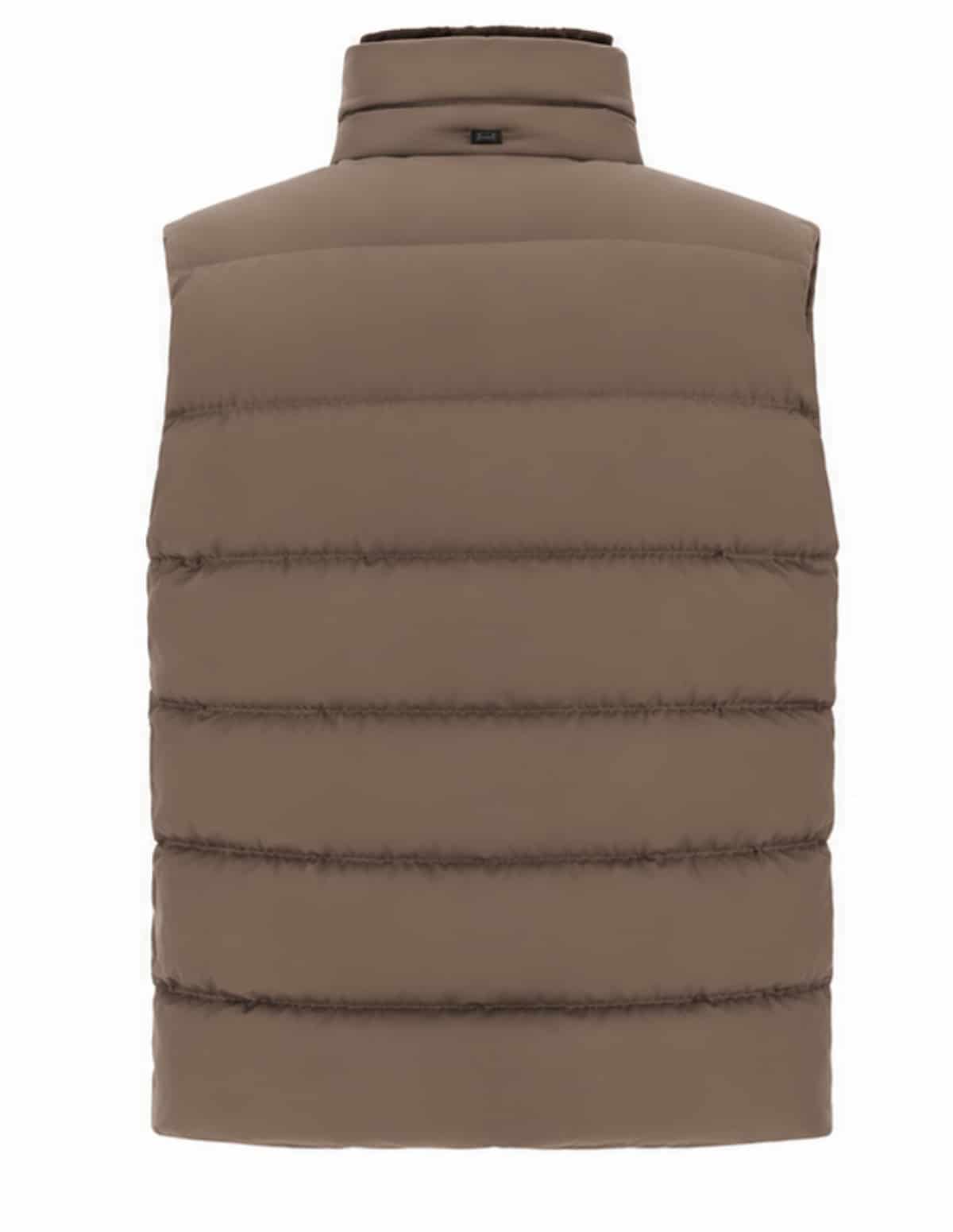 HERNO - Bodywarmer donker taupe (43745) HERNO - Bodywarmer donker taupe (43745)