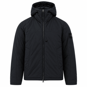 STONE ISLAND - VESTE À CAPUCHE BLEU MARINE (41423)