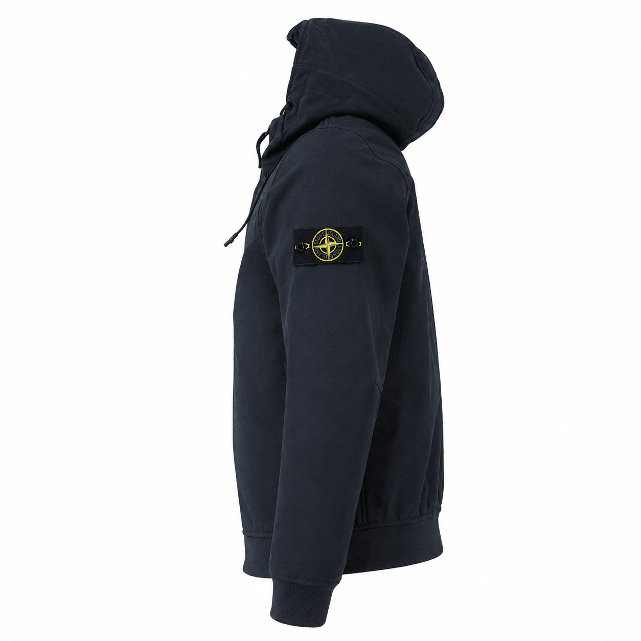 STONE ISLAND - VESTE SOFT SHELL À CAPUCHE BLEU MARINE (43382) STONE ISLAND - VESTE SOFT SHELL À CAPUCHE BLEU MARINE (43382)