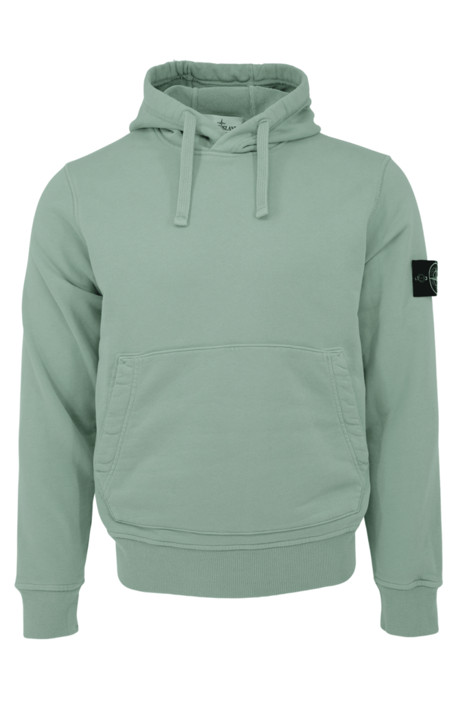 STONE ISLAND - Hoodie green (38755) - Vousten Sports