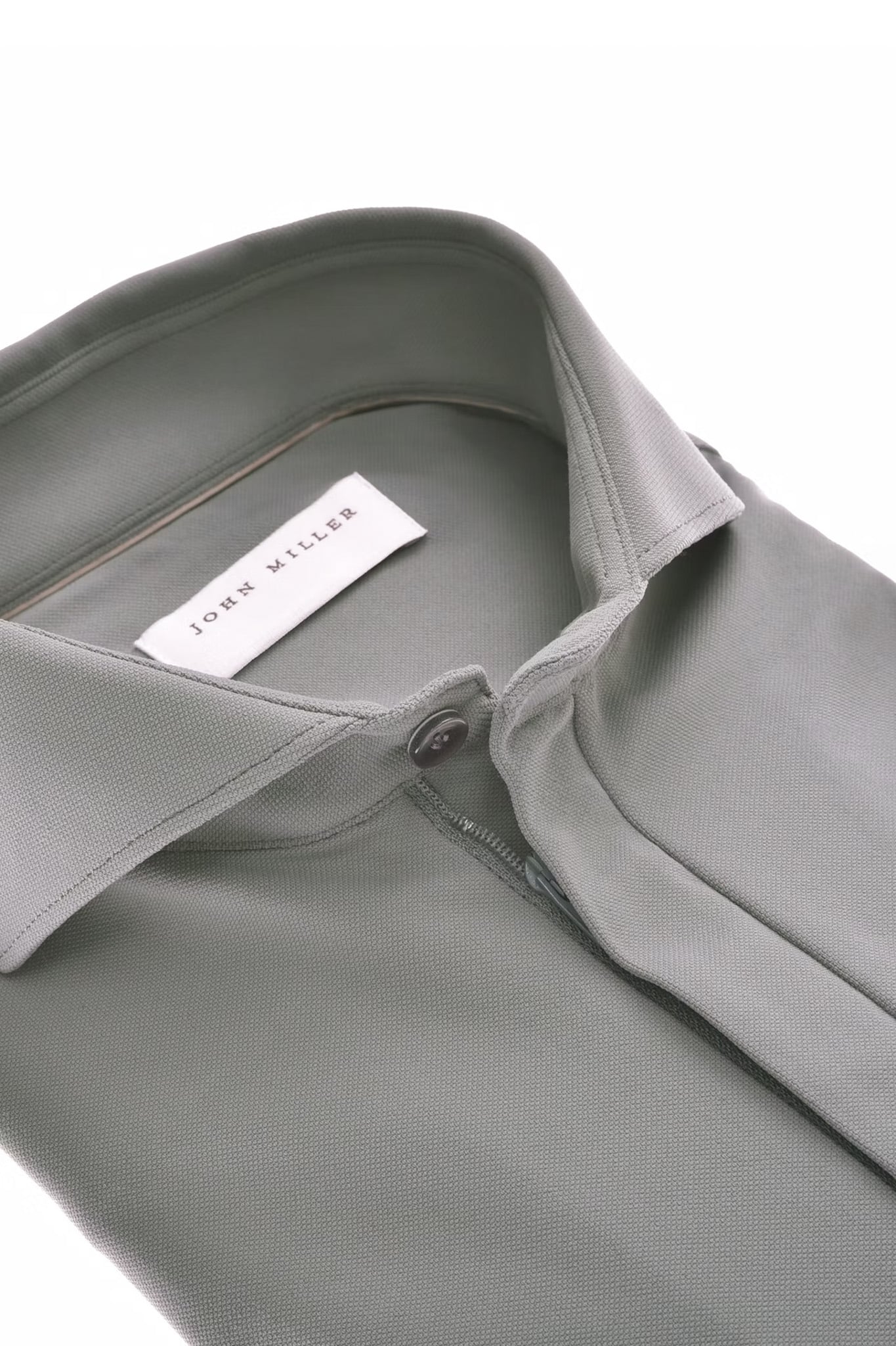 JOHN MILLER - Hyperstretch-Shirt mit Reißverschluss am Kragen grau (43476) JOHN MILLER - Hyperstretch-Shirt mit Reißverschluss am Kragen grau (43476)