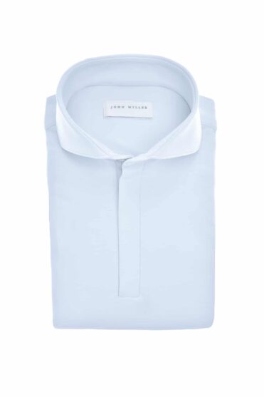 JOHN MILLER - Hyperstretch Shirt Rits lichtblauw (43473) JOHN MILLER - Hyperstretch Shirt Rits lichtblauw (43473)
