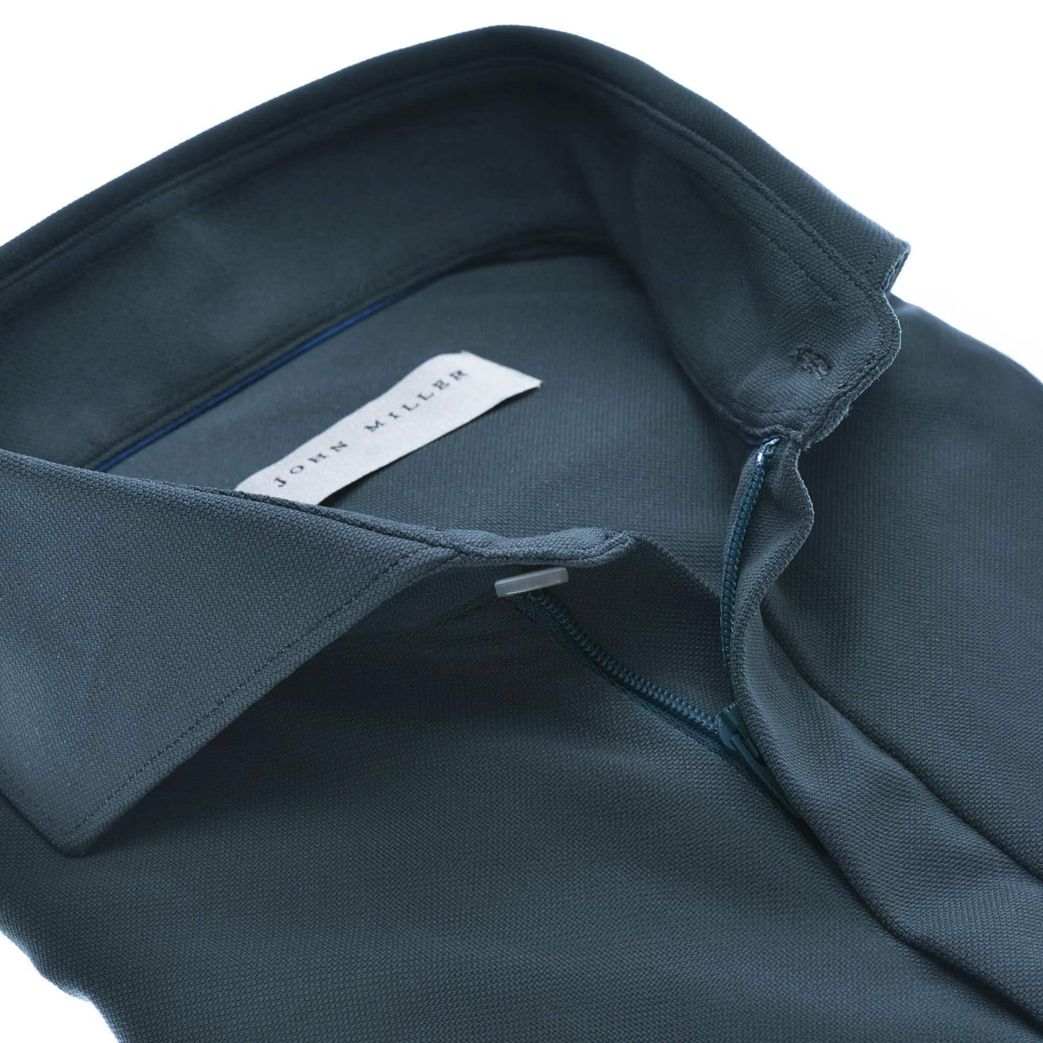 JOHN MILLER - Hyperstretch Shirt Rits petrolblauw (43474) JOHN MILLER - Hyperstretch Shirt Rits petrolblauw (43474)