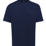 GENTI – Relaxed Fit T-Shirt blauw (38796)