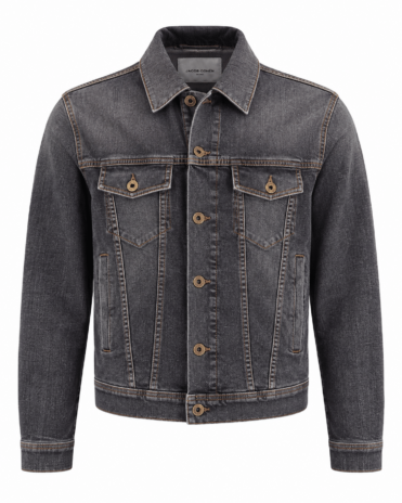 JACOB COHEN - Denim jacket gris S4361 800D (43313)