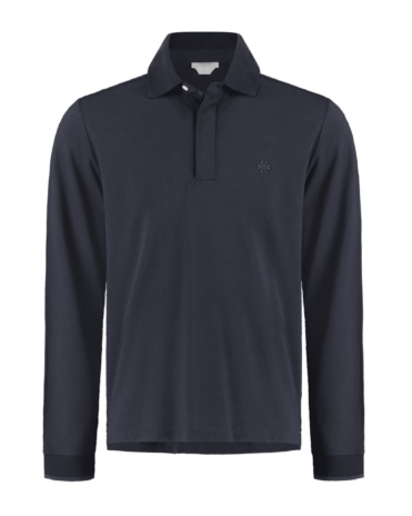 Jacob Cohën - Poloshirt longsleeve navy (43344)