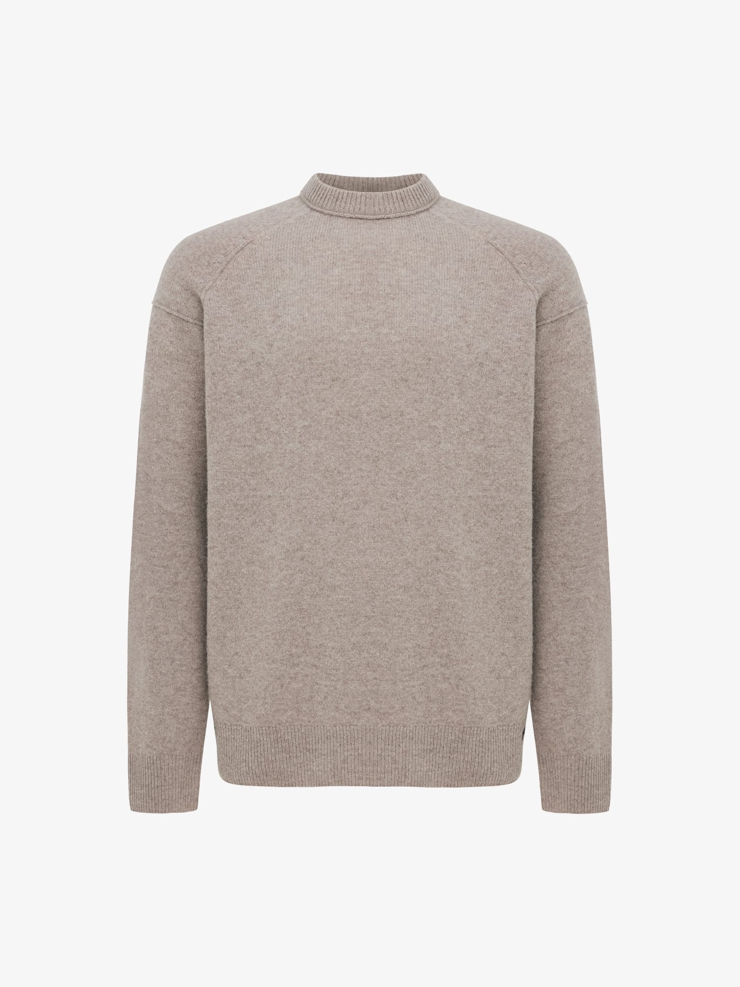 GENTI - Relaxed roundneck medium brown (43268) GENTI - Relaxed roundneck medium brown (43268)