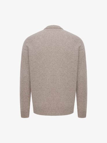 GENTI - Relaxed roundneck medium brown (43268) GENTI - Relaxed roundneck medium brown (43268)