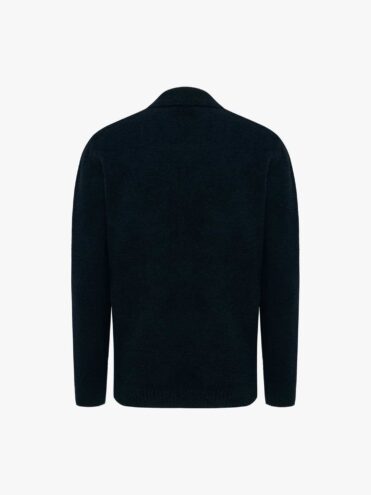 Genti - Polo Zip Schwarz (43266)