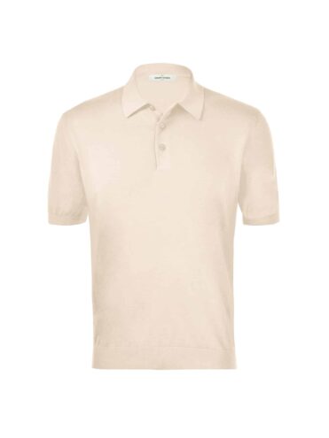 Gran Sasso - KNIT POLO BEIGE (42700)