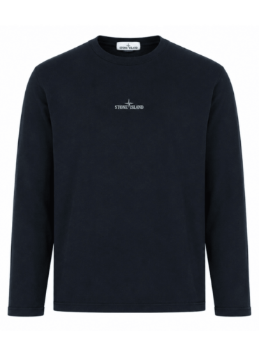 STONE ISLAND - LANGARMSHIRT NAVY (43418)