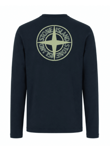 STONE ISLAND - LANGARMSHIRT NAVY (43418) STONE ISLAND - LANGARMSHIRT NAVY (43418)