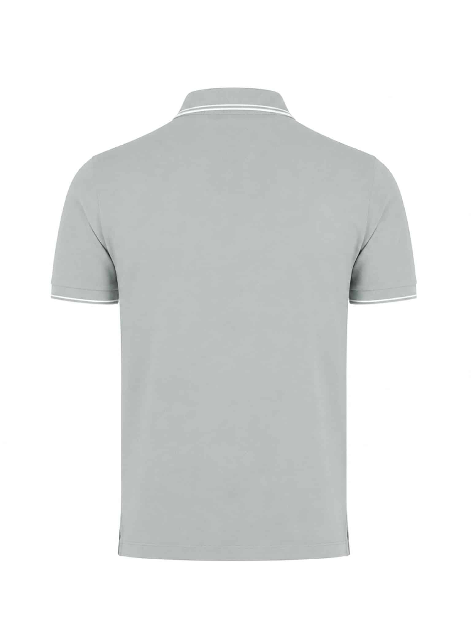 STONE ISLAND - POLOSHIRT HELLBLAU / GRAU (43416) STONE ISLAND - POLOSHIRT HELLBLAU / GRAU (43416)