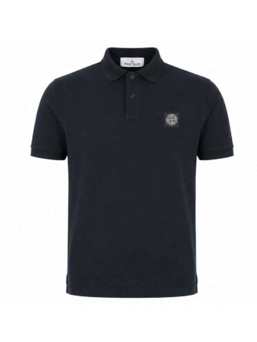 Stone Island Polo with Compass Patch Dark Blue (43414)