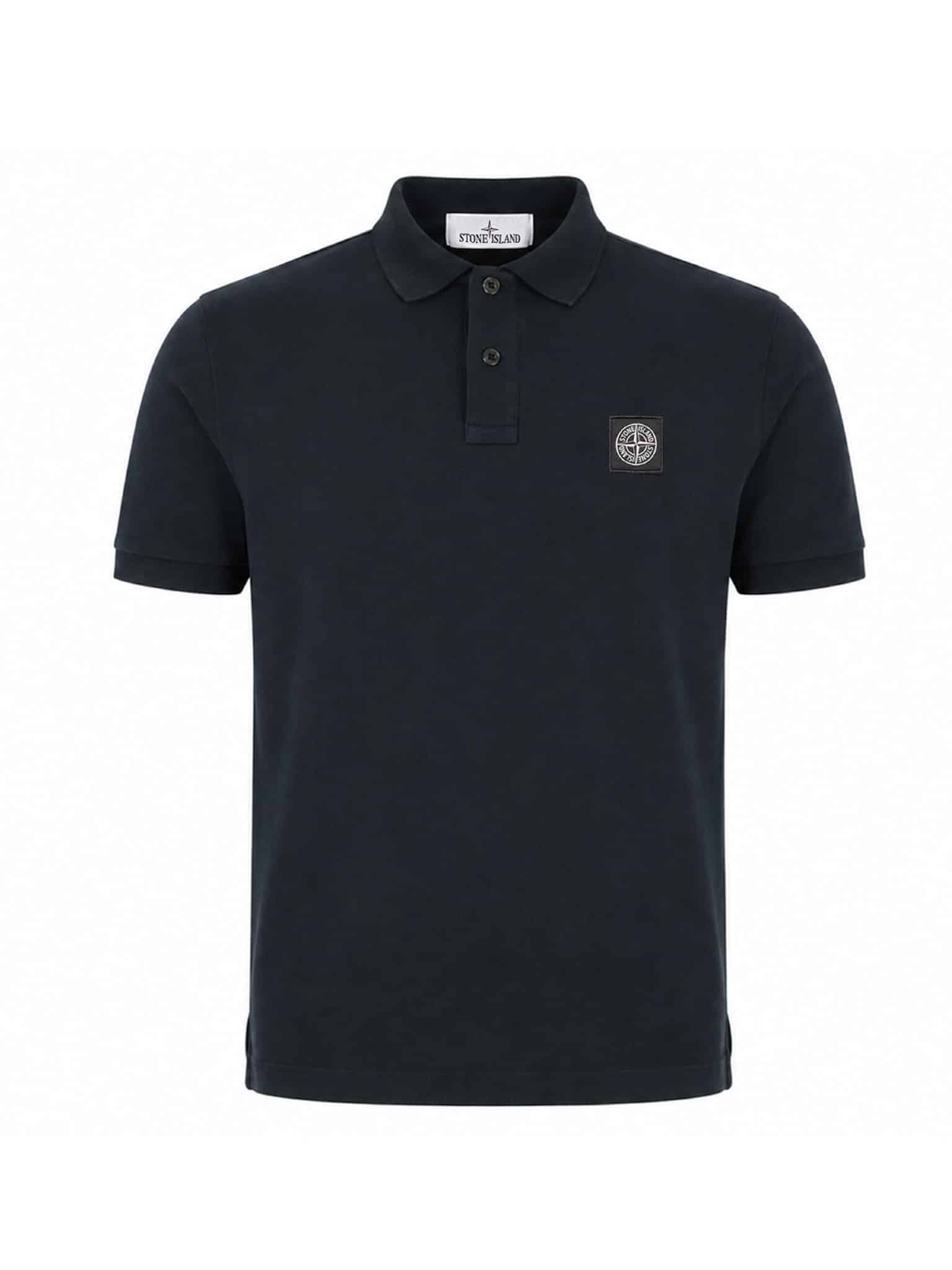 Stone Island Polo with Compass Patch Dark Blue (43414) Stone Island Polo with Compass Patch Dark Blue (43414)