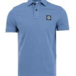 STONE ISLAND - Polo shirt blue (38731)