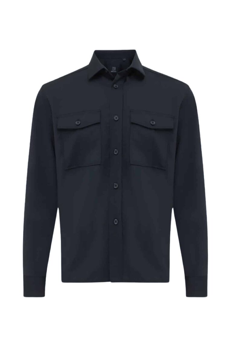 GENTI - Relaxed Fit Overshirt dunkelblau (42523) GENTI - Relaxed Fit Overshirt dunkelblau (42523)