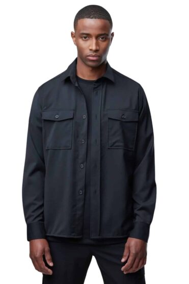 GENTI - Relaxed Fit Overshirt dunkelblau (42523) GENTI - Relaxed Fit Overshirt dunkelblau (42523)