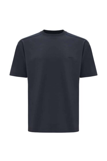 GENTI - Relaxed fit T-shirt donkerblauw (43239) GENTI - Relaxed fit T-shirt donkerblauw (43239)