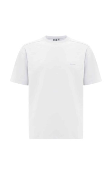 GENTI - Relaxed fit T-shirt wit (43234) GENTI - Relaxed fit T-shirt wit (43234)