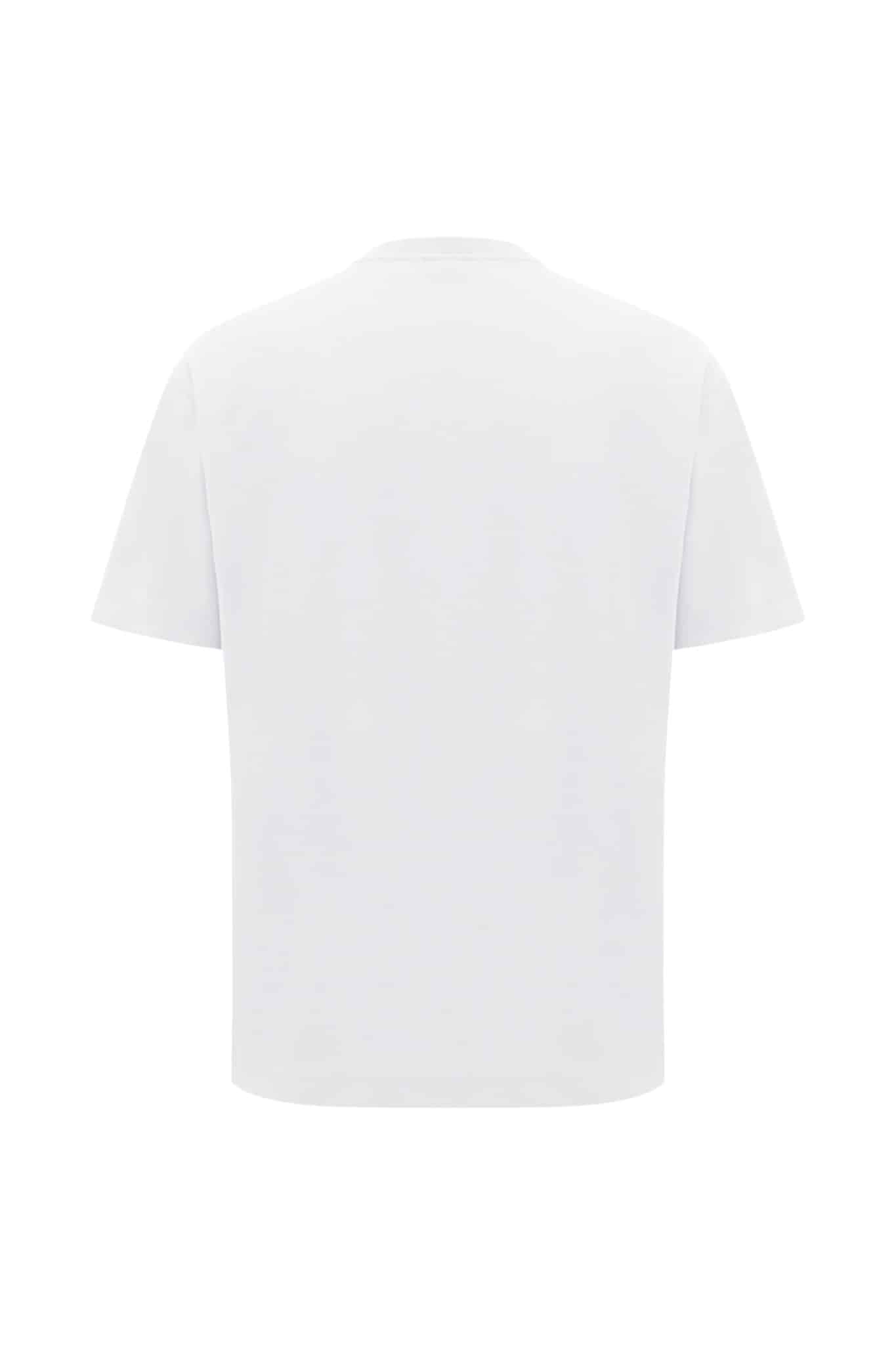 GENTI - Relaxed fit T-shirt wit (43234) GENTI - Relaxed fit T-shirt wit (43234)