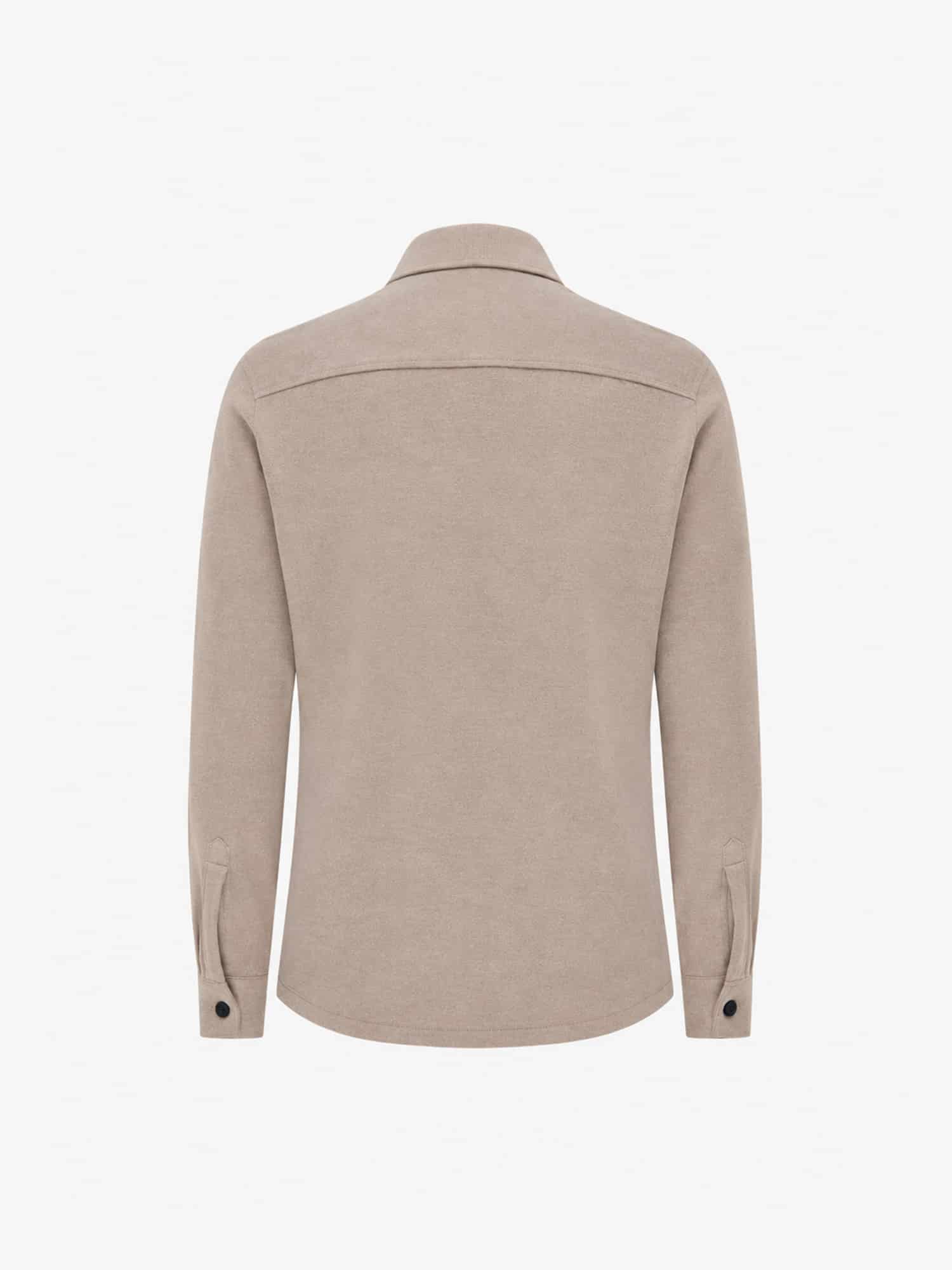 GENTI - Overshirt Midtown soft taupe (43253) GENTI - Overshirt Midtown soft taupe (43253)