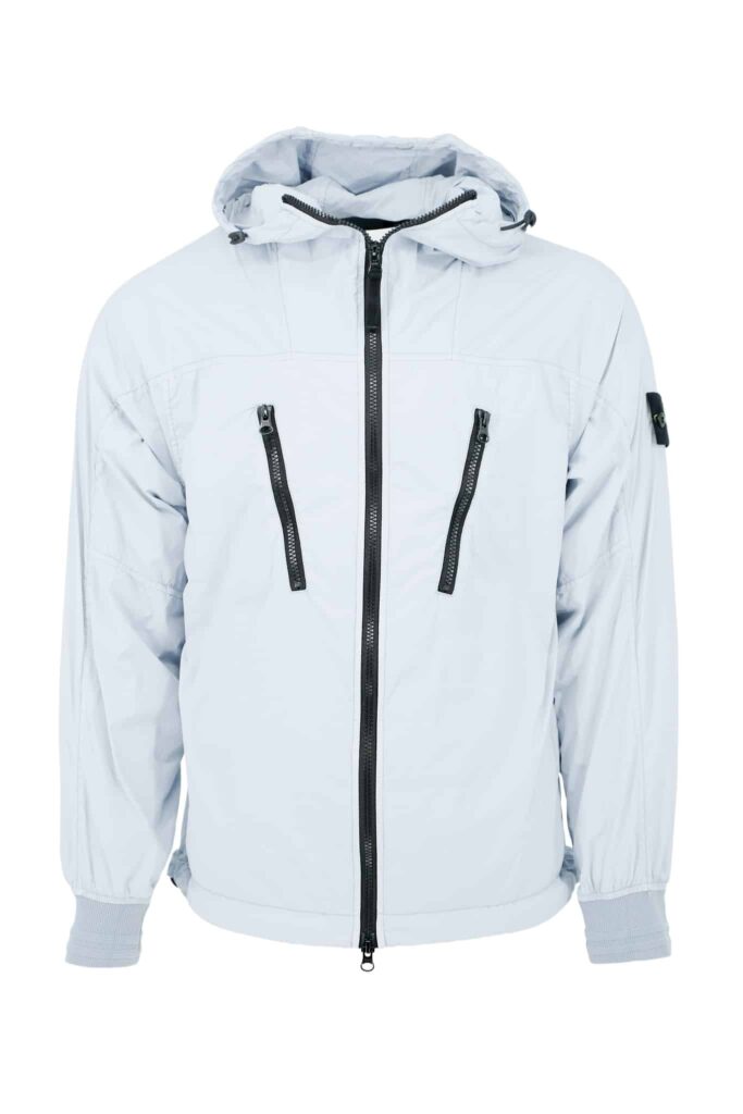 STONE ISLAND - SKIN TOUCH NYLON-TC - PACKABLE SKY BLUE (38679