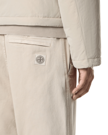 STONE ISLAND SAND TROUSERS (43412) STONE ISLAND SAND TROUSERS (43412)