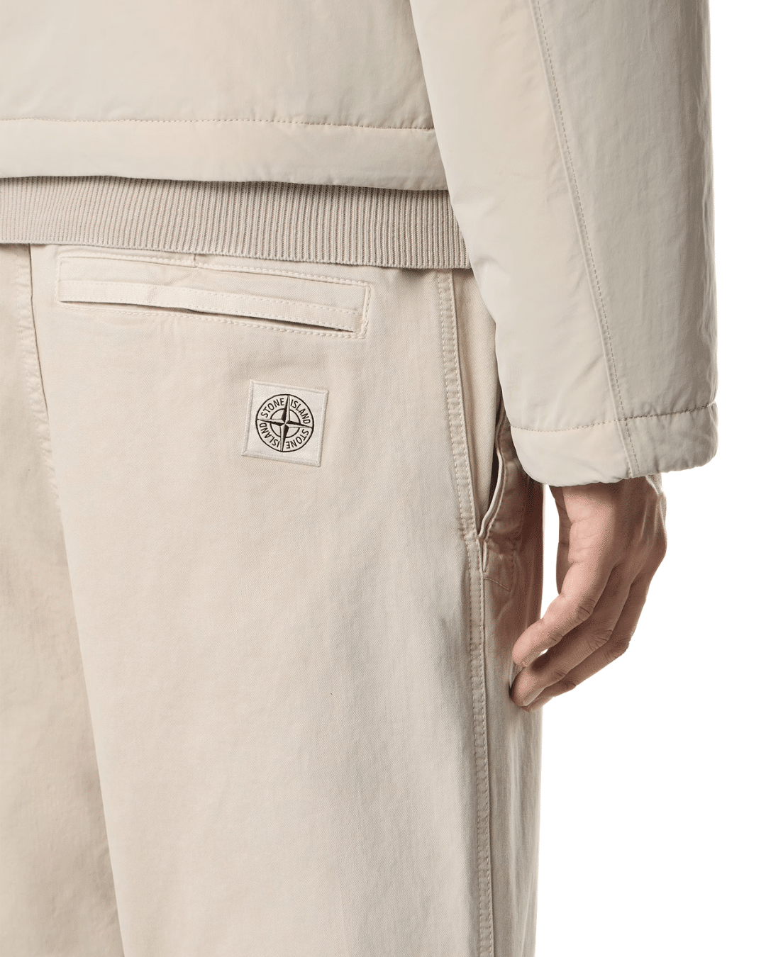 STONE ISLAND SAND TROUSERS (43412) STONE ISLAND SAND TROUSERS (43412)