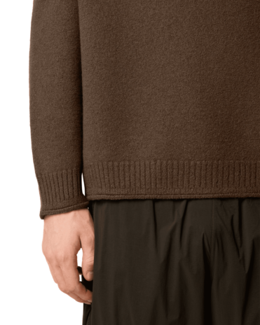 STONE ISLAND - Crewneck-Pullover Braun (43389) STONE ISLAND - Crewneck-Pullover Braun (43389)