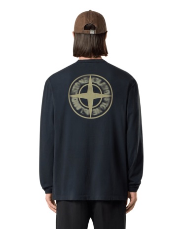 STONE ISLAND - LONGSLEEVE SHIRT NAVY (43418) STONE ISLAND - LONGSLEEVE SHIRT NAVY (43418)