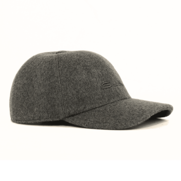 SANTONI - Cachemire casquette gris (43620) SANTONI - Cachemire casquette gris (43620)