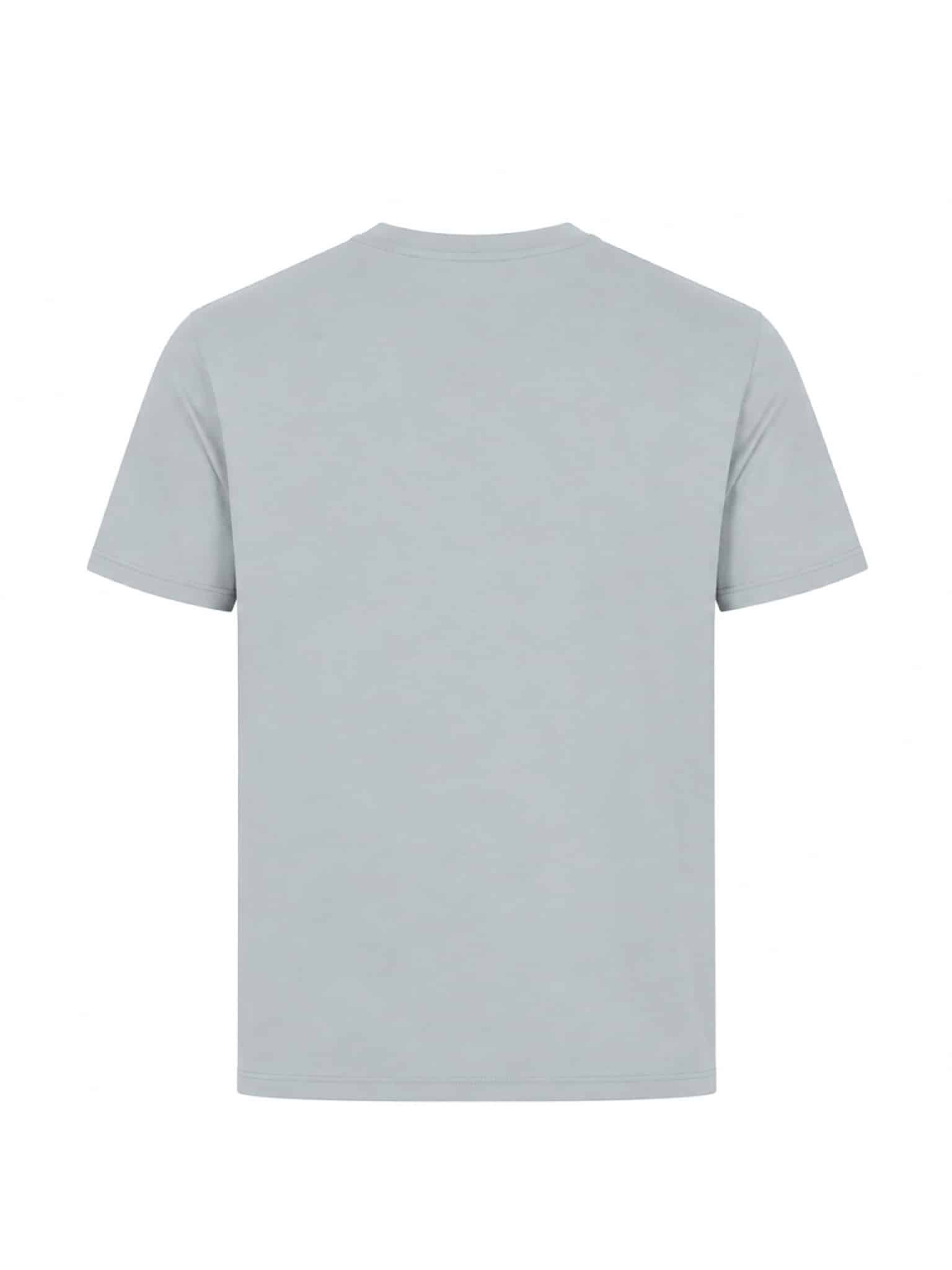 STONE ISLAND - T-SHIRT MIT BRUSTTASCHE HELLBLAU (43419) STONE ISLAND - T-SHIRT MIT BRUSTTASCHE HELLBLAU (43419)