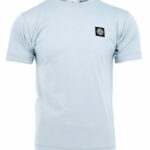 STONE ISLAND – Tee-shirt bleu ciel (38718)