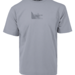 STONE ISLAND – T-shirt ‘reflective two print’ dust gray  (38726)