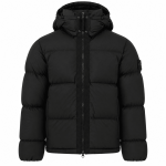 STONE ISLAND - TEAR-RESISTANT DOWN JACKET ZWART (43365)
