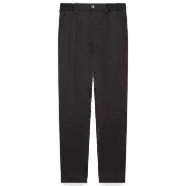 VALENZA - Heavy Supima tapered broek zwart (43498) VALENZA - Heavy Supima tapered broek zwart (43498)