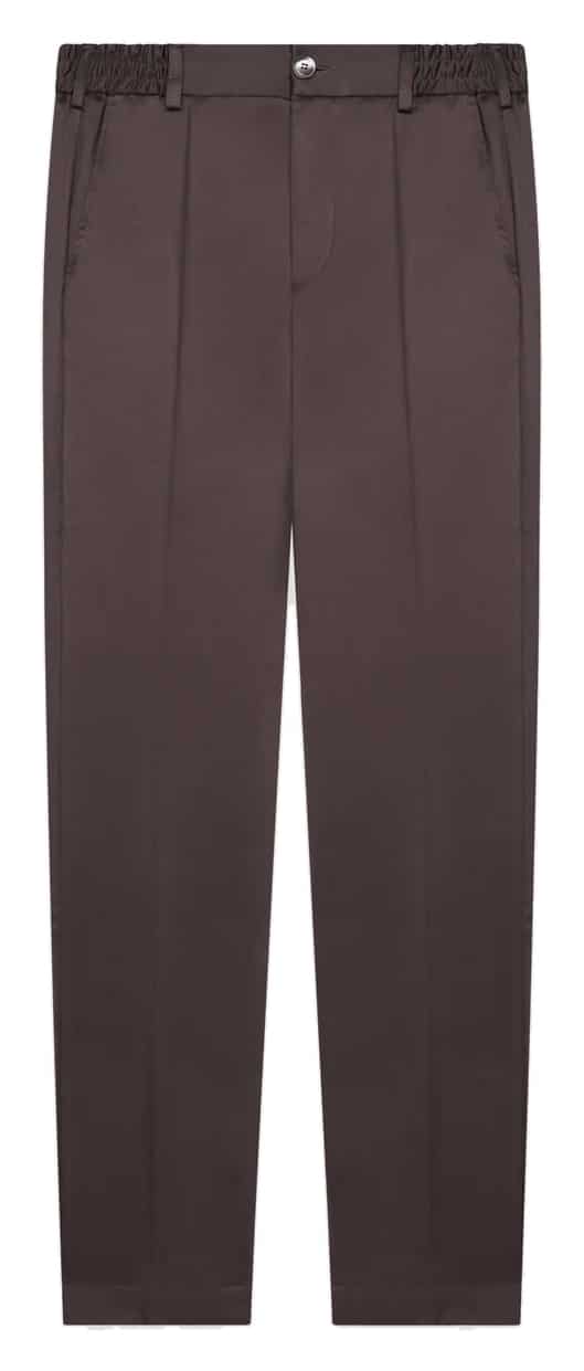 VALENZA - Supima Tapered Trousers Asphalt (43496) VALENZA - Supima Tapered Trousers Asphalt (43496)