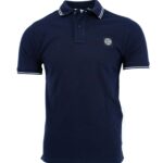 STONE ISLAND – Polo shirt dark blue (37851)